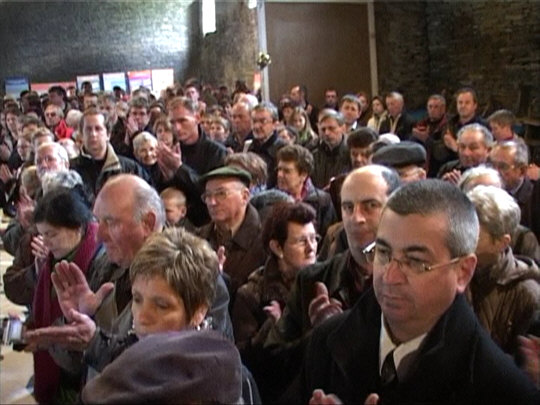 Applaudissements de la foule